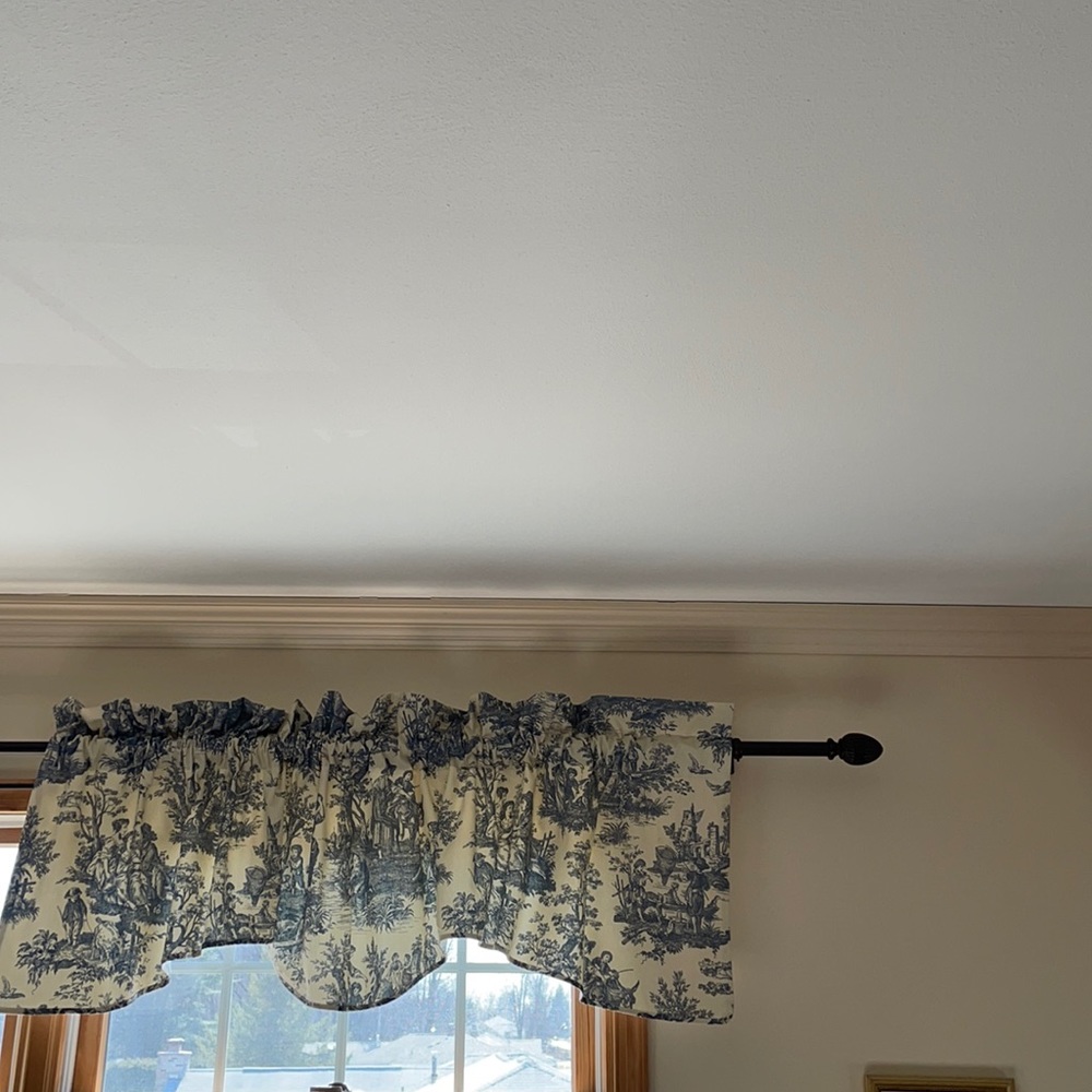 Toile Window Valance